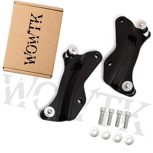 Image of 4-Point Detachable Docking Hardware Kit for Harley Touring 2014-2025 CVO Road Glide Road King Street Glide Street Glide,for Sissy Bar, Solo /2-Up Luggage /Tour-Pack Rack,Black