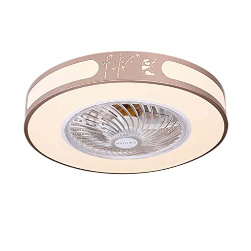 Ventilateur de plafond invisible LED de style minimaliste TJH