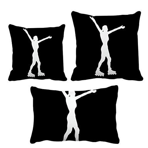 Coussin roller silhouette noire pour rehausser le style de votre sofa - 2