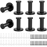 Polyvalent : ces crochets ne conviennent pas seulement pour la salle de bain, mais peuvent également être utilisés dans d'autres zones de la maison, par exemple par exemple dans l'entrée pour accrocher des manteaux et des clés. Manteau, sac à dos, etc.