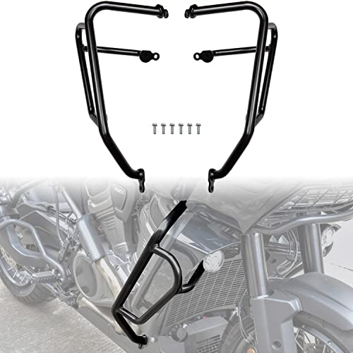 VEISUTOR Highway Crash Bar Engine Guard for Pan America 1250, Heavy Duty Front Brush Guard Profile Protector Frame Kit for Harley Pan America 1250 2021-2024 Accessories (Replace #49000192)