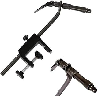 MAXIMUMCATCH Maxcatch Rotary Fly Tying Vise Alloy Travel Vise with Base,Fly Tying Tool Set Traveler Fly Fishing Tackle Kit
