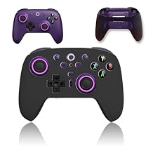 حافظة NOUKAJU لـ 8BitDo Ultimate 2، حافظة وحدة تحكم الألعاب مع حبل،مضاد للسقوط،مضاد للخدش،مقاوم للصدمات، غطاء واقي من السيليكون لوحدة التحكم اللاسلكية 8BitDo Ultimate 2، أسود