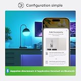 Nanoleaf Matter Essentials żarówki WLAN E27, 2 inteligentne lampy LED RGBW – 16 mln kolorów, możliwość ściemniania i pilot zdalnego sterowania, sterowanie aplikacją i głosem (kompatybilne z Alexa,