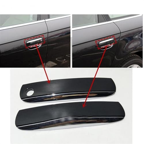 Cubiertas manija puerta ABS que protegen y restauran la estética de tu Audi A6 C6 3