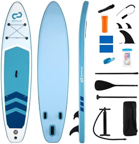 COSTWAY Tabla Paddle Surf Hinchable, Stand Up Paddle Board Inflab...