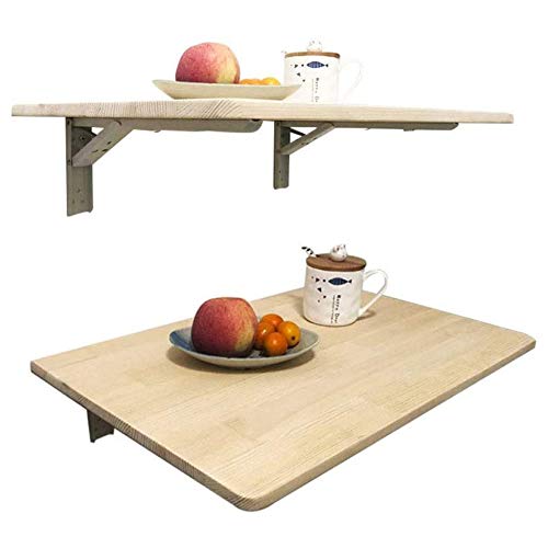 Bureau suspendu d'apprentissage pour enfants en bois pliable 80x40