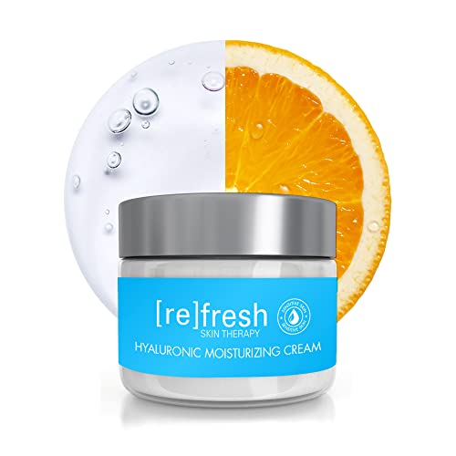 Hyaluronic Acid Wrinkle Cream for Face - Hydrating Post Peel Skin Repair and Restore Moisturizer - Enhanced with Squalane and Botanical Extracts - for Hydrated Soft Skin 2 oz / 60ml