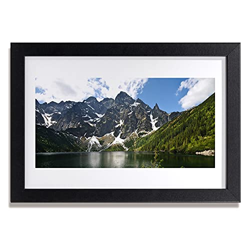 Photo murale salon paysage lac de montagne pour rompre la monotonie des murs
