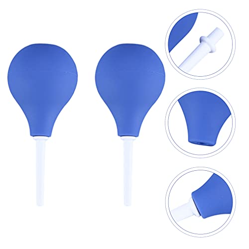 Healifty 2Pcs Bulbo Enema Anal Douche Limpo Enema Bulb Kit Ducha Vaginal de Silicone para a Saúde Da