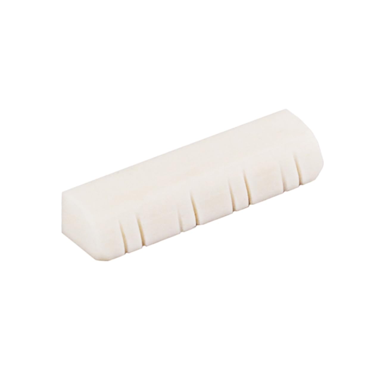 GOOHOCHY String Mandolin Slotted Bone Nut Oxen Bone Guitar Accessory for Improved Playability and Sound Replacement for Your Instrument