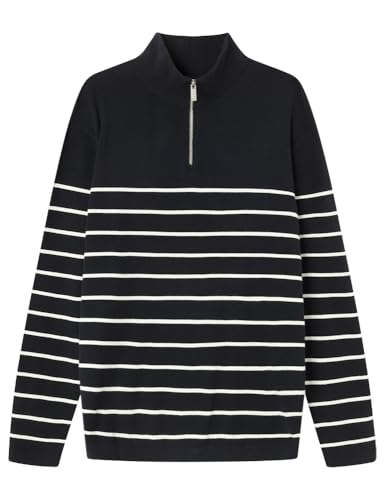 Pull homme Springfield en maille douce pour éviter les irritations du froid
