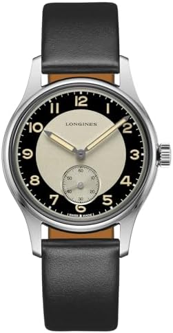 Longines Heritage Classic Tuxedo Automatic Black Dial Men&#39;s Watch L2.330.4.93.0