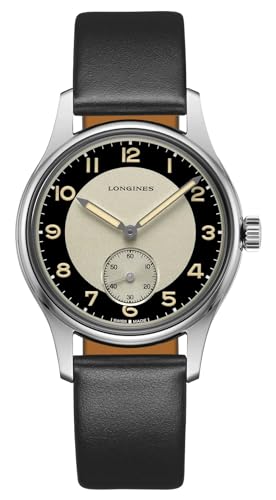Longines Heritage Classic Tuxedo Automatic Black Dial Men's Watch L2.330.4.93.0