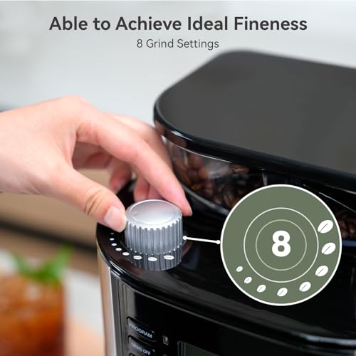 Gevi 10-Cup Brew & Grind Coffee Machine