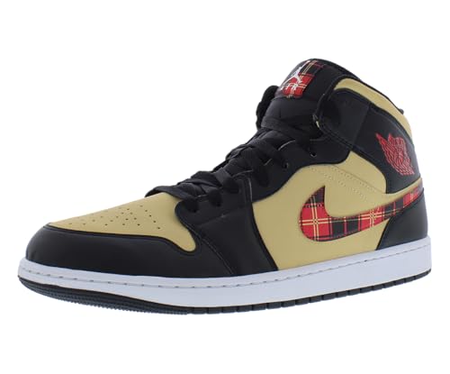 Image of Nike Air Jordan 1 Mid SE Leather Mens Shoes | Basketball Shoes