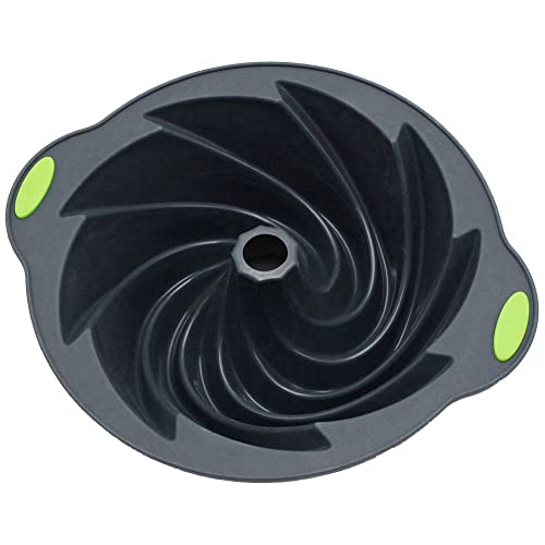 Fnfhsa Molde de Silicona para Pasteles, Horneado con Forma, Molde, Manejar Resistente de FáCil Agarre