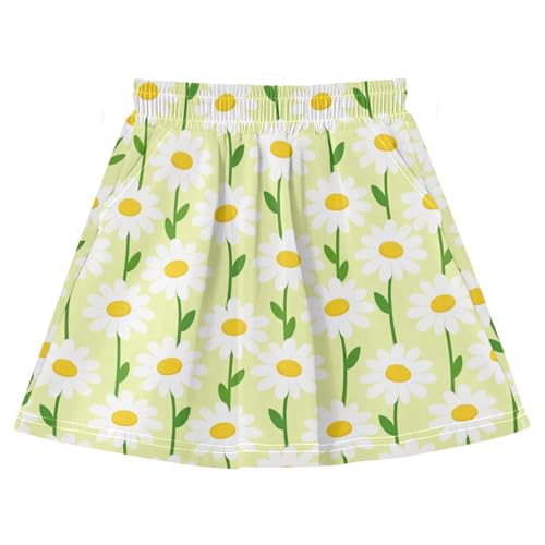 Jupe-short d'été léger avec poches et short intégré en coton