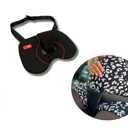 Baby Safe – Cinturón Embarazada Coche Homologado DGT | Cinturón de Seguridad Ajustable y Cómodo | Adaptador para Cinturón de Coche – Protección para Mamá y Bebé Durante el Embarazo