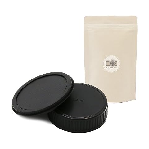 Funda y tapa trasera para lentes Pentax K Cover