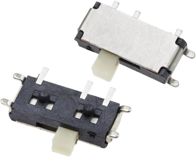 1000PCS White 7-Pin On/Off 1P2T SPDT MSK-12C02 SMD Toggle Slide Switch for MP3 MP4