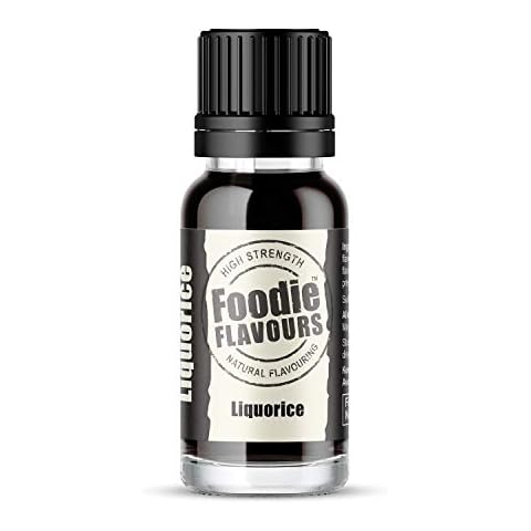 Foodie Flavours Natural Liquorice Flavouring, High Strength - 15ml Cover