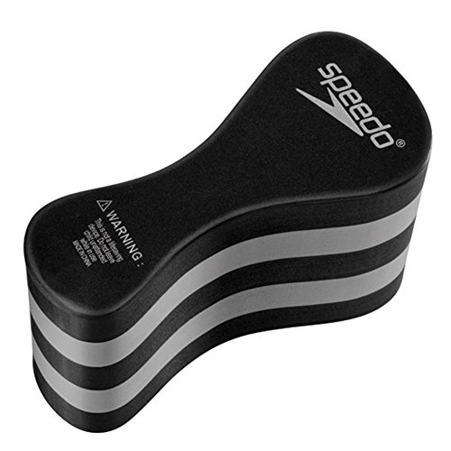 Speedo Unisex-Adult Swim Training Pull Buoy, Speedo Black/Grey, One Size