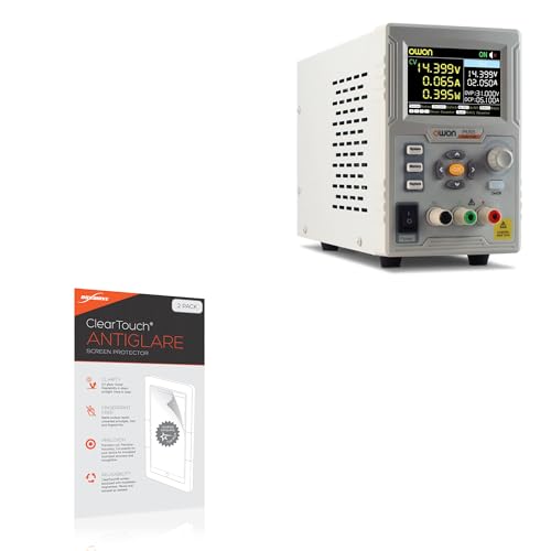 BoxWave Screen Protector Compatible with Owon P4305 - ClearTouch Anti-Glare (2-Pack), Anti-Fingerprint Matte Film Skin