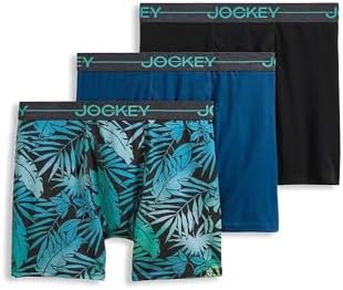 Jockey Boys' Underwear Cotton Stretch Boxer Brief - 3 Pack
