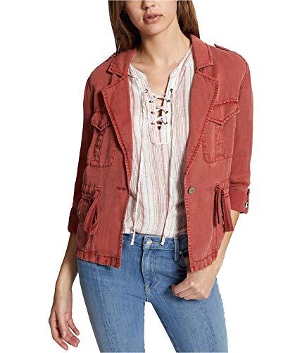 Sanctuary Clothing Womens Desert Safari Jacket, Orange, Large