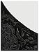 Verdusa Women's Goth Gothic Lace Fishtail Skirts Ruffle Vampire Bodycon Long Skirt Black Large
