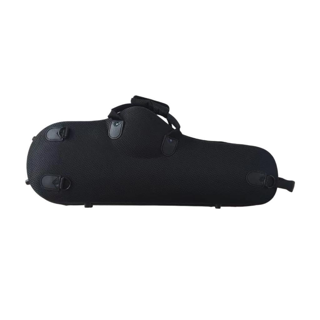 Robuste, stoßfeste Saxophontasche mit Tragegriff und verstellbaren Gurten. Ideal für Musikbegeisterte, Notizbücher und weiteres Zubehör. Die Aufbewahrungstasche ist ein perfektes Geschenk für