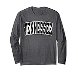 tennessee tn vintage style maglia a manica