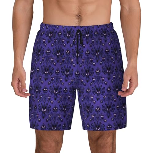 Pantalones cortos de secado rápido Haunted Mansion para playa y piscina