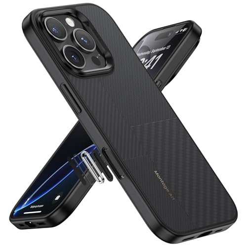「BENKS」 ArmorPro Montage iPhone 16 Pro Maxケース MagSafe対応 耐衝撃・高耐久 軍事規格保護 カメラコントロールボタン付き いiphone16 Pro Maxケース対応 デュポン製ケブラー600D&1500D