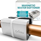 ORINKO® Magnetic Water Softener - Efficient Hard Water Descaler and Limescale Inhibitor - Anti-Limescale Magnet for Washing Machines and Taps - Eco-Friendly Water Softener Magnet for Home Use