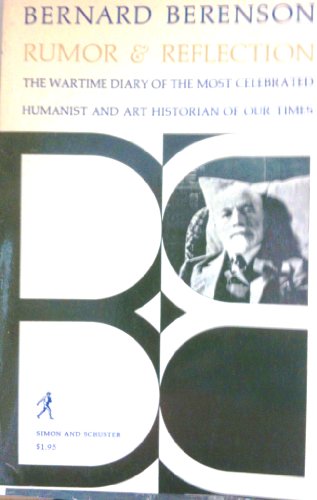 Rumor and Reflection the Wartime Diary of the M... B000GWIRSE Book Cover