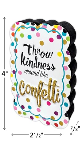 Image of Teacher Created Resources Whiteboard Eraser Confetti Magnetic Whiteboard Eraser (TCR77392)