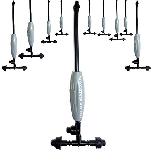 Suinga. Pack 10 x NEBULIZADOR FOGGER 2 salidas. Sistema de enfriamiento profesional agricola por nebulización. Radio de riego: 1,5 a 2 metros