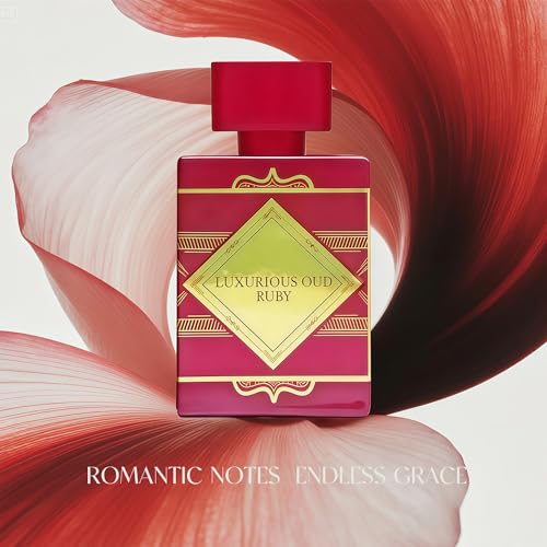 Image of AFLUXE LA BELLA, Perfume for Women, Long Lasting EDP, Feminine Scent, Delicate Fragrances for Women, Day to Night Wear, 3.4 Fl Oz (Luxurious Oud Ruby)