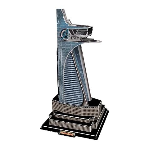 Marvel Avengers Tower 3D Puzzle Model Cover