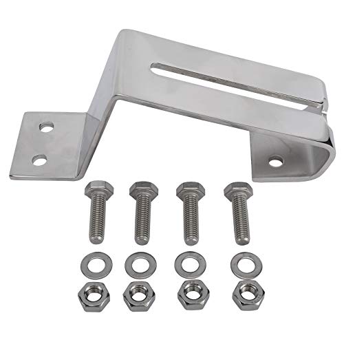 DasMarine Standard Transom Mounting Bracket Stainless Steel Boat Dive Ladder Parts Quick Release Mount Bracket for Transom Diving Ladder and Boat Sport Dive Ladder(Ladder is not Included)