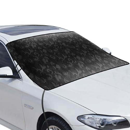 Lembeauty Protector de Nieve para Parabrisas Delantero de Coche, Resistente al, protección contra el Hielo, para Camiones, Motocicletas, sedán, camionetas, Scooters, SUV, automóviles, Verano