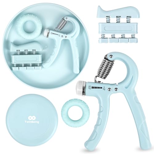 TwinBeing Griff Strengthener 4 Stück Handtrainer Set