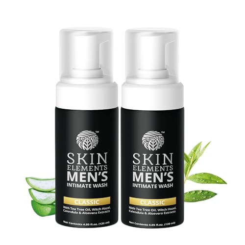 Skin Elements Jabon Intimo Para Hombre Combo|Tea Tree Oil |Pack of 2|240 ml