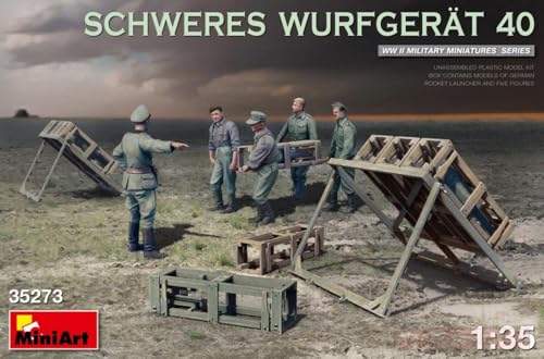 Modellino MiniArt MIN35273 Schweres Wurfgerät 40 à l'échelle 1:35 pour collectionneurs