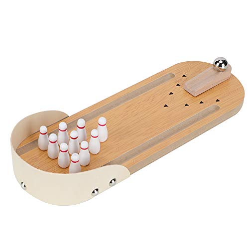 Fydun Mini Desktop Table Bowling Game Family Party Playing Decompression Entertainment Games Ornaments for and Adult for Families