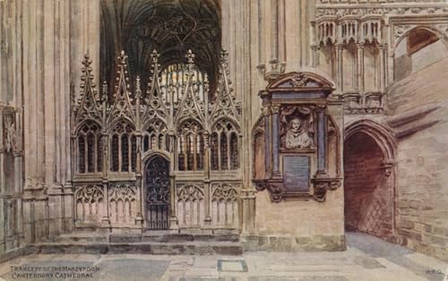 Tableau impressions d'art Quinton Trancept de la cathédrale du Martyre poster 60x90cm