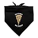 in Crust We Trust Pizza Funny Humor Dog Pet Bandana