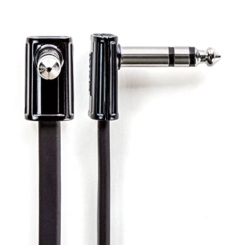 JIM DUNLOP MXR TRS-Band-Patchkabel 6 Zoll | 15 cm - 3er-Pack, 1/4-Zoll-Winkelstecker (3PDCISTR06R)